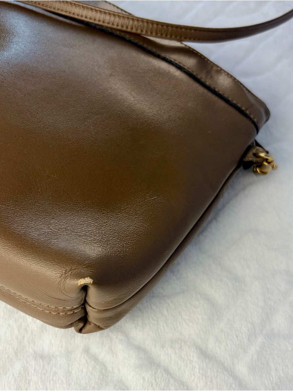 Vintage 80s Etienne Aigner iconic Leather rare Crossbody convertible Clutch - Picture 7 of 7